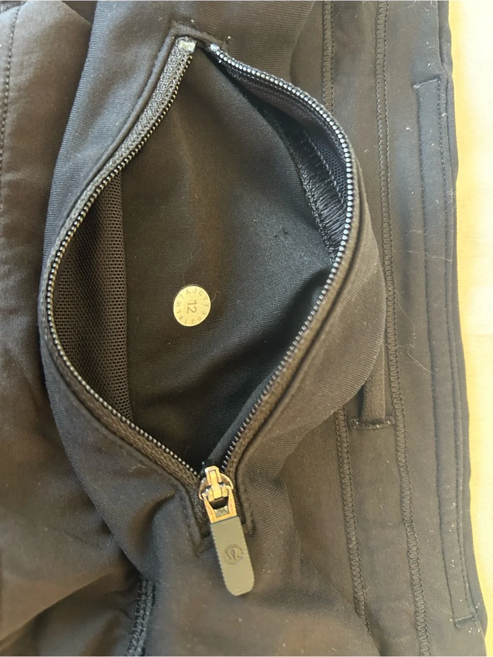 Lululemon Black Performance Running Shorts